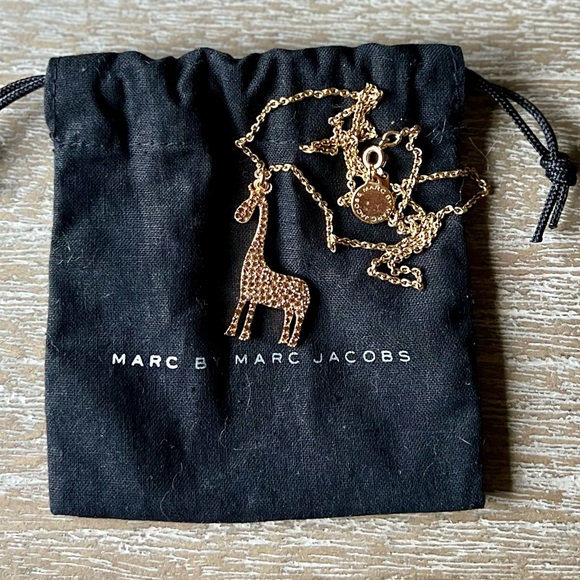 Marc by Marc Jacobs rare Giraffe Pendant Necklace - Picture 1 of 6